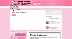 Desktop Screenshot of katiescrusaders.org